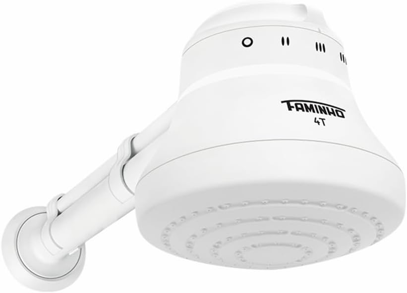 Chuveiro Faminho 4T BR 127V 5400W C/Cano 30CM