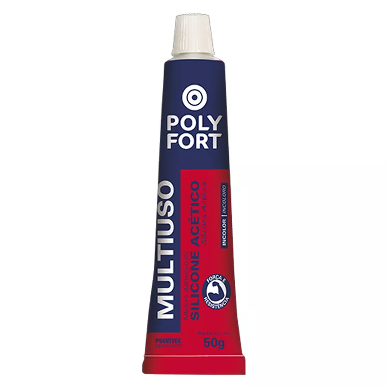 Silicone Acético Multiuso Com 50g