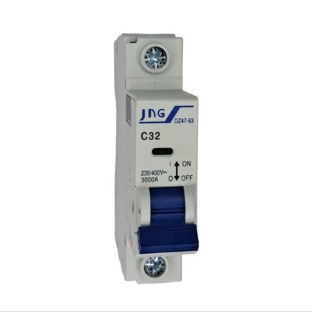 Disjuntor Jng Din Curva C Unipolar 32A
