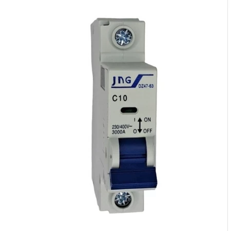 Disjuntor Jng Din Curva C Unipolar 10A