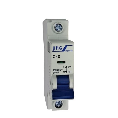 Disjuntor Jng Din Curva C Unipolar 40A
