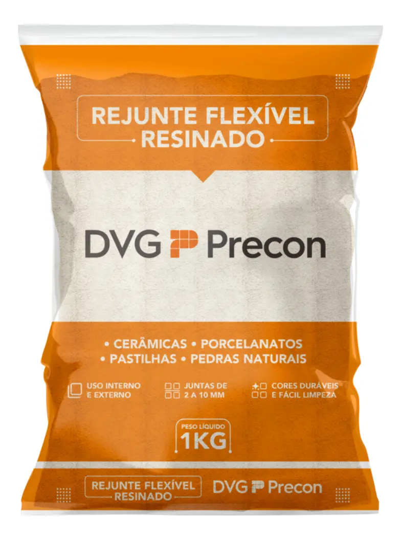 Rejunte Flexível 1kg Precon Para Cerâmica Porcelanato
